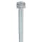 Zoro Select Grade A307, 1/4"-20 Hex Head Tap Bolt, Zinc Plated Steel, 6 in L, 25 PK U01209.025.0600 - alternate 4