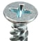 Zoro Select Wood Screw, No. 8, 1/2 in, Zinc Plated Steel Flat Head Phillips Drive, 100 PK U25120.016.0050 - alternate 3
