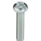 Zoro Select #6-32 x 3/4 in Combination Phillips/Slotted Round Machine Screw, Zinc Plated Steel, 100 PK U24212.013.0075 - alternate 2