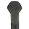 Zoro Select Grade 8, 9/16"-12 Hex Head Cap Screw, Black Oxide Steel, 3 in L, 10 PK N04100.056.0300 - alternate 2