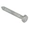 Zoro Select Lag Screw, 1/4 in, 2 in, Steel, Hot Dipped Galvanized Hex External Hex Drive, 100 PK U08450.025.0200 - alternate 1