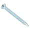Tamper-Pruf Screws Tamper Resistant Screw, 2 in, Zinc Plated Finish, Steel, Flat Head Torx Drive, 50 PK 490635 - alternate 4
