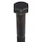 Zoro Select Grade 8, 9/16"-12 Hex Head Cap Screw, Black Oxide Steel, 3-1/2 in L, 10 PK N04100.056.0350 - alternate 3