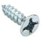 Zoro Select Wood Screw, #10, 3/4 in, Zinc Plated Steel Flat Head Phillips Drive, 100 PK U25120.019.0075 - alternate 1