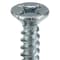 Zoro Select Wood Screw, #10, 3/4 in, Zinc Plated Steel Flat Head Phillips Drive, 100 PK U25120.019.0075 - alternate 3