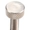 Zoro Select Thumb Screw, M6-1.00 Thread Size, Round, Plain 18-8 Stainless Steel, 6 mm Head Ht, 19 mm Lg, 5 PK RMM3487-SS - alternate 2