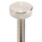 Zoro Select Thumb Screw, 1/4"-20, Round, Plain 18-8 Stainless Steel, 7/32 in Head Ht, 1 1/2 in L, 2 PK Z0687 - alternate 3