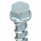 Zoro Select Concrete Screw, 3/8" Dia., Hex, 3" L, Steel Zinc Plated, 50 PK U70520.037.0300 - alternate 3