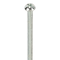 Zoro Select #6-32 x 4 in Combination Phillips/Slotted Round Machine Screw, Zinc Plated Steel, 100 PK U24212.013.0400 - alternate 2