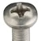Zoro Select #8-32 x 1 in Phillips Pan Machine Screw, Plain 18-8 Stainless Steel, 100 PK U51122.016.0100 - alternate 4