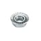 Zoro Select Serrated Lock Nut, 1/4"-20, Steel, Grade 2, Zinc Plated, 9/64 in Ht, 100 PK 3HDX2 - alternate 1