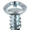 Zoro Select Sheet Metal Screw, No. 8 x 1/2 in, Zinc Plated Steel Pan Head Phillips Drive, 100 PK U26660.016.0050 - alternate 3