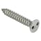 Tamper-Pruf Screws Tamper Resistant Screw, 1-1/4 in, Plain Finish, 18-8 Stainless Steel, Flat Head Spanner Drive 122301 - alternate 1