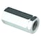 Zoro Select Coupling Nut, 3/4"-16, Steel, Grade 5, Zinc Plated, 2-1/4 in Lg, 1 in Hex Wd, 2 PK 204608BG - alternate 1