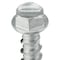 Zoro Select Concrete Screw, 1/4" Dia., Hex, 1 1/4 in L, 410 Stainless Steel Silver Ruspert, 100 PK U70555.025.0125 - alternate 4