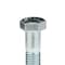 Zoro Select Grade 5, 5/8"-11 Hex Head Cap Screw, Zinc Plated Steel, 2-1/2 in L, 5 PK U01200.062.0250 - alternate 3
