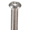 Zoro Select 1/4"-20 Socket Head Cap Screw, Button, Plain 18-8 Stainless Steel, 1-1/2 in Length, 100 PK U51030.025.0150 - alternate 2