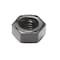 Zoro Select Heavy Hex Nut, 3/8"-16, Steel, Grade 2H, Black Oxide, 3/8 in Ht, 300 PK U22280.037.0001 - alternate 1