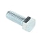 Zoro Select Grade 5, 3/8"-16 Hex Head Cap Screw, Zinc Plated Steel, 1 in L, 50 PK U01200.037.0100 - alternate 1