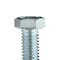 Zoro Select Grade 5, 3/8"-16 Hex Head Cap Screw, Zinc Plated Steel, 1 in L, 50 PK U01200.037.0100 - alternate 3