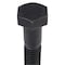 Zoro Select Grade 5, 1/2"-13 Hex Head Cap Screw, Black Oxide Steel, 2-1/4 in L, 10 PK U01000.050.0225 - alternate 3