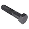 Zoro Select Grade 5, 1/2"-13 Hex Head Cap Screw, Black Oxide Steel, 2-1/4 in L, 10 PK U01000.050.0225 - alternate 2