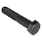 Zoro Select Grade 5, 1/2"-13 Hex Head Cap Screw, Black Oxide Steel, 2-1/2 in L, 10 PK U01000.050.0250 - alternate 2