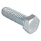 Zoro Select Grade 5, 3/8"-16 Hex Head Cap Screw, Zinc Plated Steel, 1-1/4 in L, 50 PK U01200.037.0125 - alternate 3