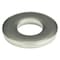 Zoro Select Flat Washer, For Screw Size 3/8" , Stainless Steel Plain Finish, 50 PK U51410.037.0004 - alternate 1