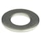 Zoro Select Flat Washer, For Screw Size 3/8" , Stainless Steel Plain Finish, 50 PK U51205.037.0001 - alternate 1