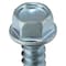 Zoro Select Self-Drilling Screw, #12 x 3/4 in, Zinc Plated Steel Flange Hex Head External Hex Drive, 100 PK U31810.021.0075 - alternate 4