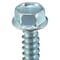 Zoro Select Self-Drilling Screw, 1/4" x 2 in, Zinc Plated Steel Flange Hex Head External Hex Drive, 50 PK U31810.025.0200 - alternate 4