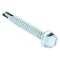 Zoro Select Self-Drilling Screw, 1/4" x 2 in, Zinc Plated Steel Flange Hex Head External Hex Drive, 50 PK U31810.025.0200 - alternate 3