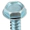 Zoro Select Self-Drilling Screw, No 10 x 3/4 in, Zinc Plated Steel Flange Hex Head External Hex Drive, 100 PK U31810.019.0075 - alternate 3