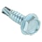 Zoro Select Self-Drilling Screw, No 10 x 3/4 in, Zinc Plated Steel Flange Hex Head External Hex Drive, 100 PK U31810.019.0075 - alternate 4