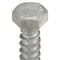 Zoro Select Lag Screw, 3/8 in, 1-1/2 in, Steel, Hot Dipped Galvanized Hex External Hex Drive, 100 PK U08450.037.0150 - alternate 2