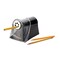 Westcott Pencil Sharpeners, iPoint Evolution Axis Multi Pencil Sharpener, Black 15509 - alternate 1