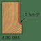 Freud Radius Cove Bit, 1/16 30-094 - alternate 2