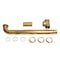 Dearborn Brass End Outlet Center to Center End Outlet Waste, 1-1/2" Pipe Dia., Brass 50-3 - alternate 4