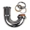 Dearborn Brass J-Bend Sink J-Bend with Washer Joint, 1-1/4" Pipe Dia., Brass 656W-1 - alternate 1