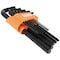 Klein Tools Hex Key Set, L-Style, Long, 12 Pc, Pk/6 LS12 - alternate 6
