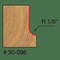 Freud Radius Cove Bit, 1/8 30-098 - alternate 3