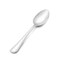 Vollrath Serving Spoon, 8 1/4 in L, Silver, PK12 48228 - alternate 1
