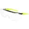 Mcr Safety Klondike (OTG), Safety Glasses, Dual Coated MAX3/MAX6, Clear Lens, Black/Lime Frame, Half Frame OG220DC - alternate 6