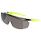 Mcr Safety Klondike (OTG), Safety Glasses, Dual Coated MAX3/MAX6, Clear Lens, Black/Lime Frame, Half Frame OG220DC - alternate 3