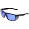 Mcr Safety Swagger (SR2), Safety Glasses, Anti-Scratch, Blue Mirror Lens, Black Frame, Full-Frame, Polarized SR218BZ - alternate 2