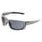 Mcr Safety Swagger (SR5), Safety Glasses, MAX6 Anti-Fog, Gray Lens, Glacier Gray Frame, Full-Frame, Polarized SR522ZPF - alternate 1