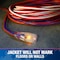 Southwire SJTW Extension Cord, 12 AWG, Indoor/Outdoor, 12/3, 1 Outlets, 5-15R, Blue/Red/White, PVC, 5-15P 2548SWUSA1 - alternate 7