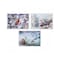Hoffmaster 10" x 14" Winter Multipack Paper Placemats, PK1000 702079 - alternate 1