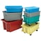 Mfg Tray Hang & Stack Storage Bin, Fiberglass reinforced thermoset composite, Yellow, 16.875 in W 790908 YL - alternate 1